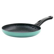 Wholesale - 9.5" TEAL ALUMINUM OSTER LUNETA FRY PAN SPECKLESS MARBLE W/BAKELITE HANDLE (NON-STICK, 2.0mm) C/P 12, UPC: 085081916730